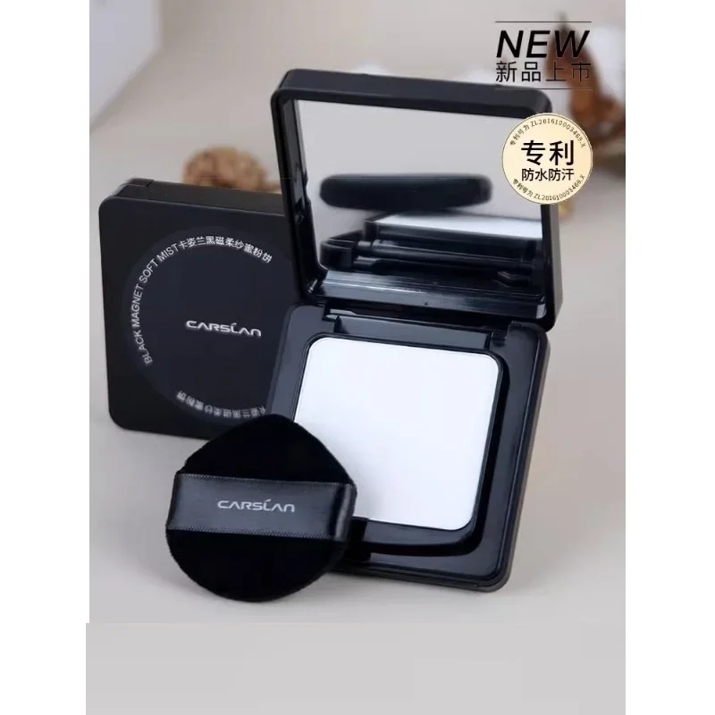 

CARSLAN Black Magnetic Translucent Setting Pressed Powder Waterproof Long-Lasting Matte Oil-Control Makeup Cosmetics Rare Beauty