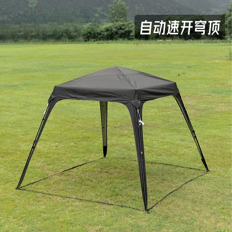 Automatic dome outdoor camping tent quick opening canopy multi-person large-capacity rain and sun protection awning