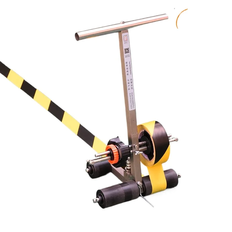 Workshop Warehouse 5S6S Nano Wear-resistant Ultra-thick PVC Warning Tape Sticking and Marking Machine