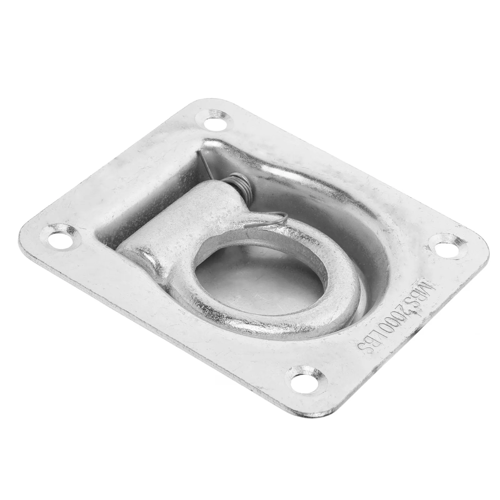 

Trailer Tie Down Anchor Heavy Duty Solid Mount Handle Hatch Door Latch for Trailer Floor Hatch Locker