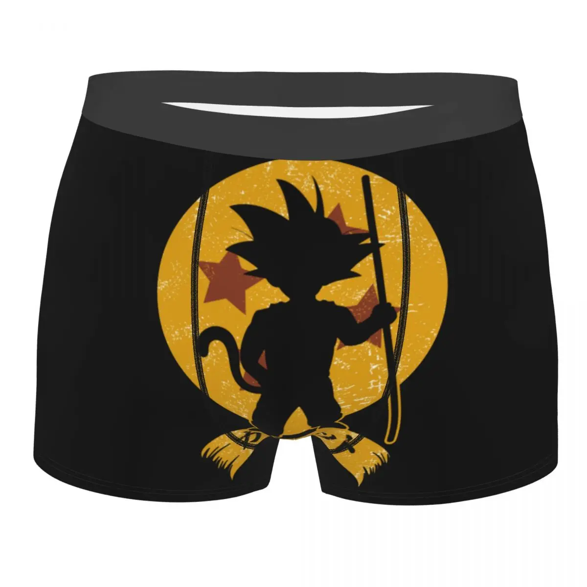 Men's Kakarott Crest Boxer Shorts Panties Soft Underwear Goku Dragon Ball Manga Male Sexy Plus Size Underpants