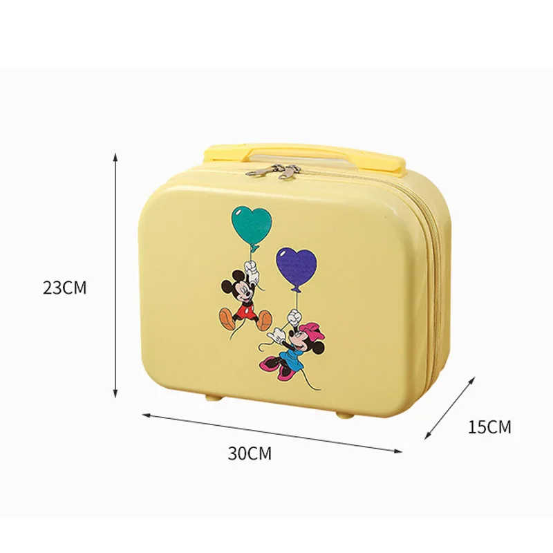 Disney Year Of The Rabbit Mickey Chinoiserie Makeup Travel Case Cosmetic Bag Portable Makeup Bag Hand Luggage Carrying Suitcase