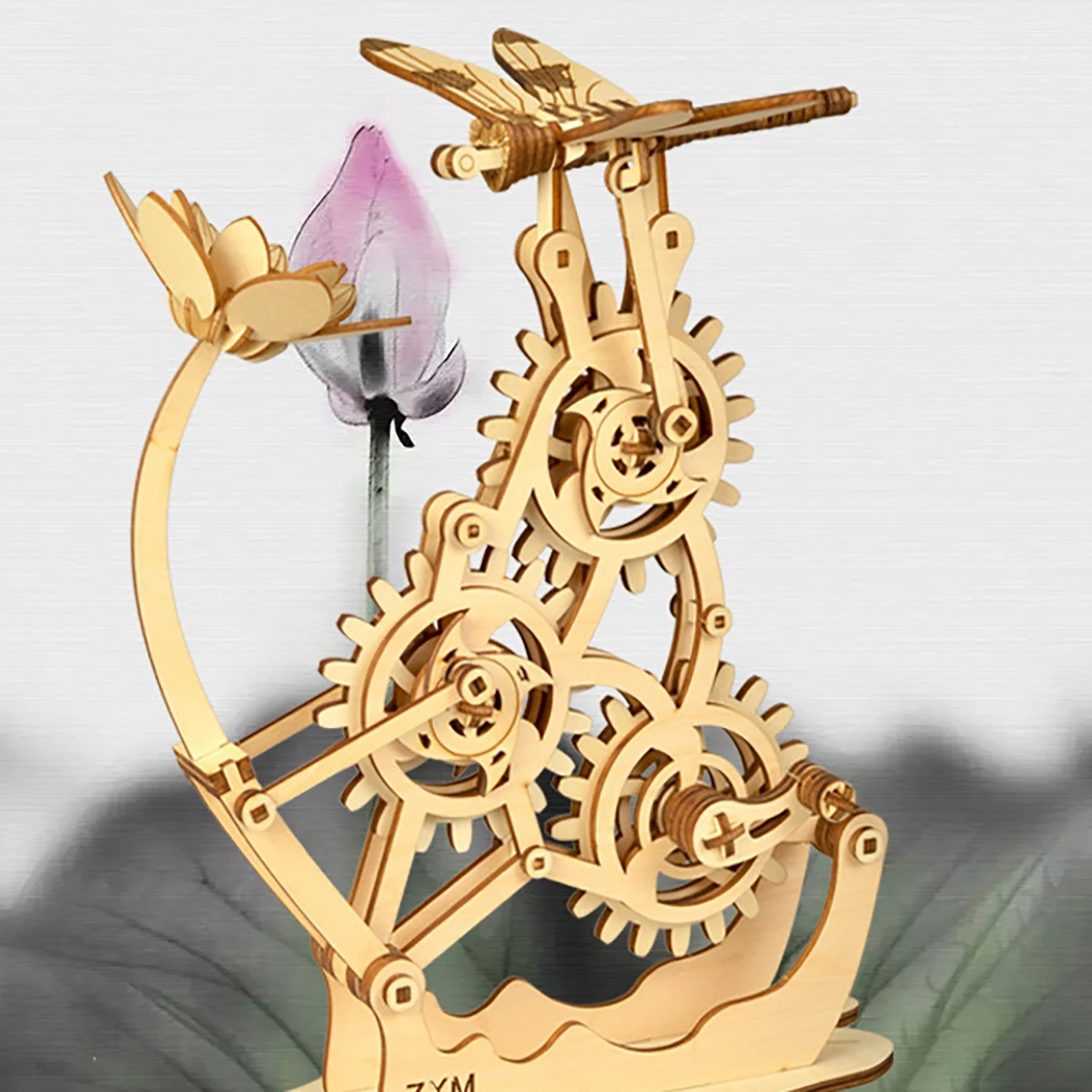 

3D автомобильный деревянный пазл dragonfly, масштабная модель, набор для самостоятельной сборки модели, оформление дома, набор механических моделей, строительная игрушка