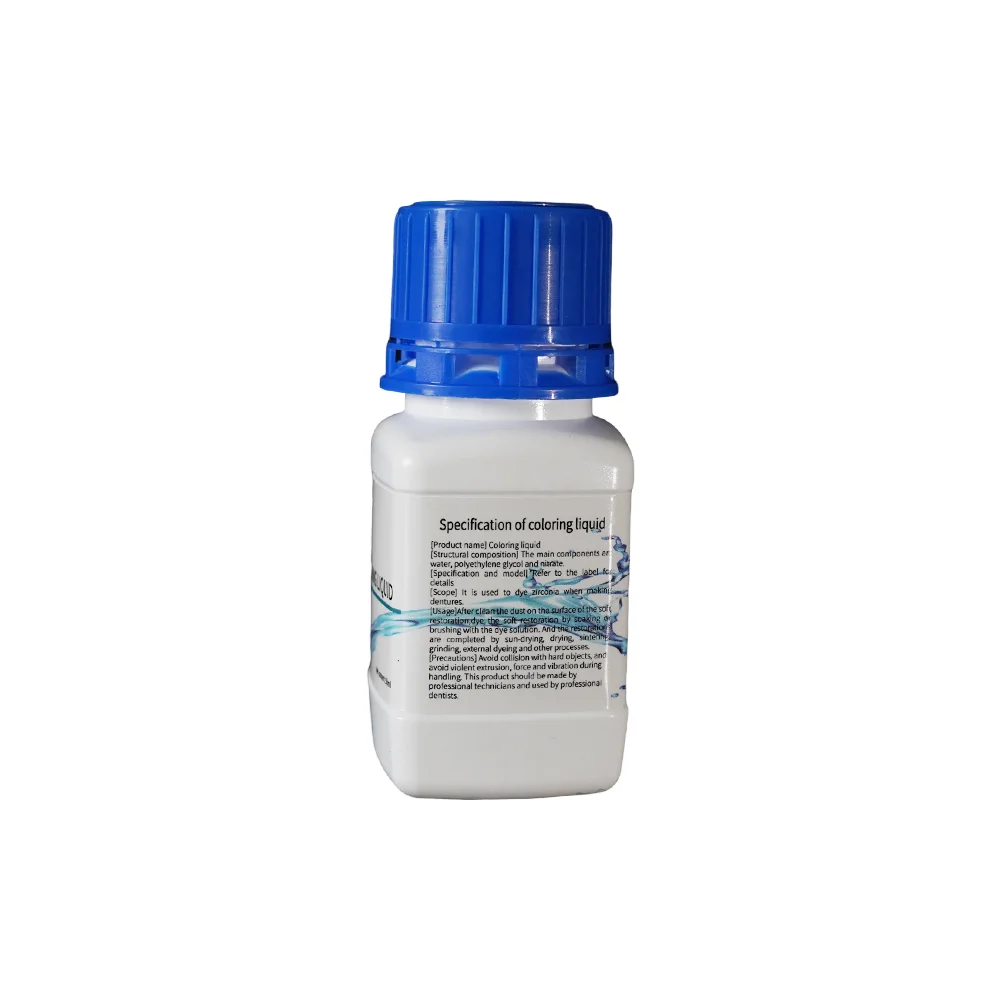 Yilink Color Liquid with 26 Shades Dyeing for SHT HT White Zirconia Blocks