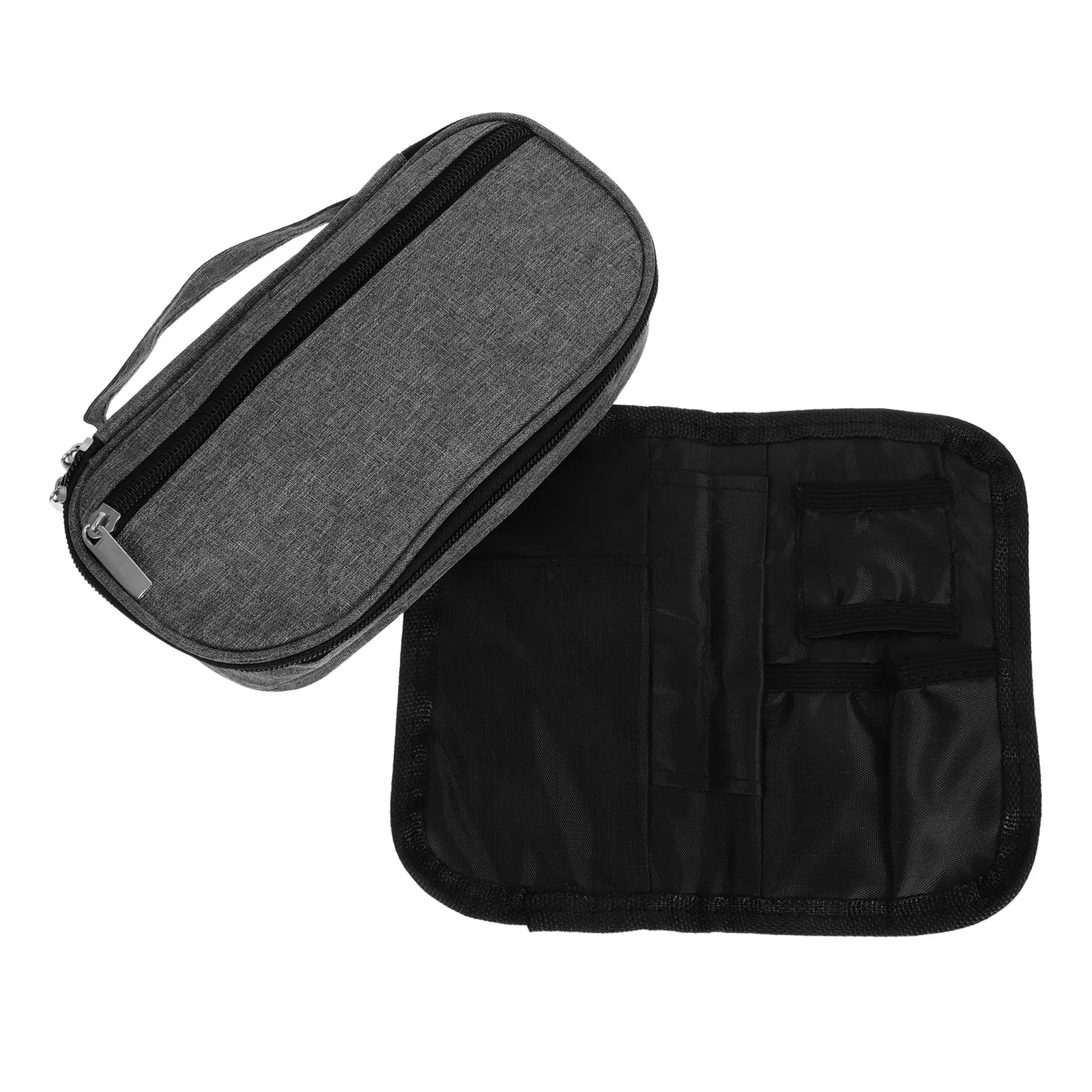 

Insulin Pen Holder Case Reinforced Oxford Fabric Travel Organizer Insulin Carrying Case for Purse Medicine Bag Diabetic Storage