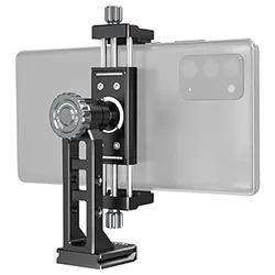 All Metal Phone Clip Holder with Cold Shoe Mount Universal Adjustable Clip Clamp for iPhone Samsung Huawei 4.7