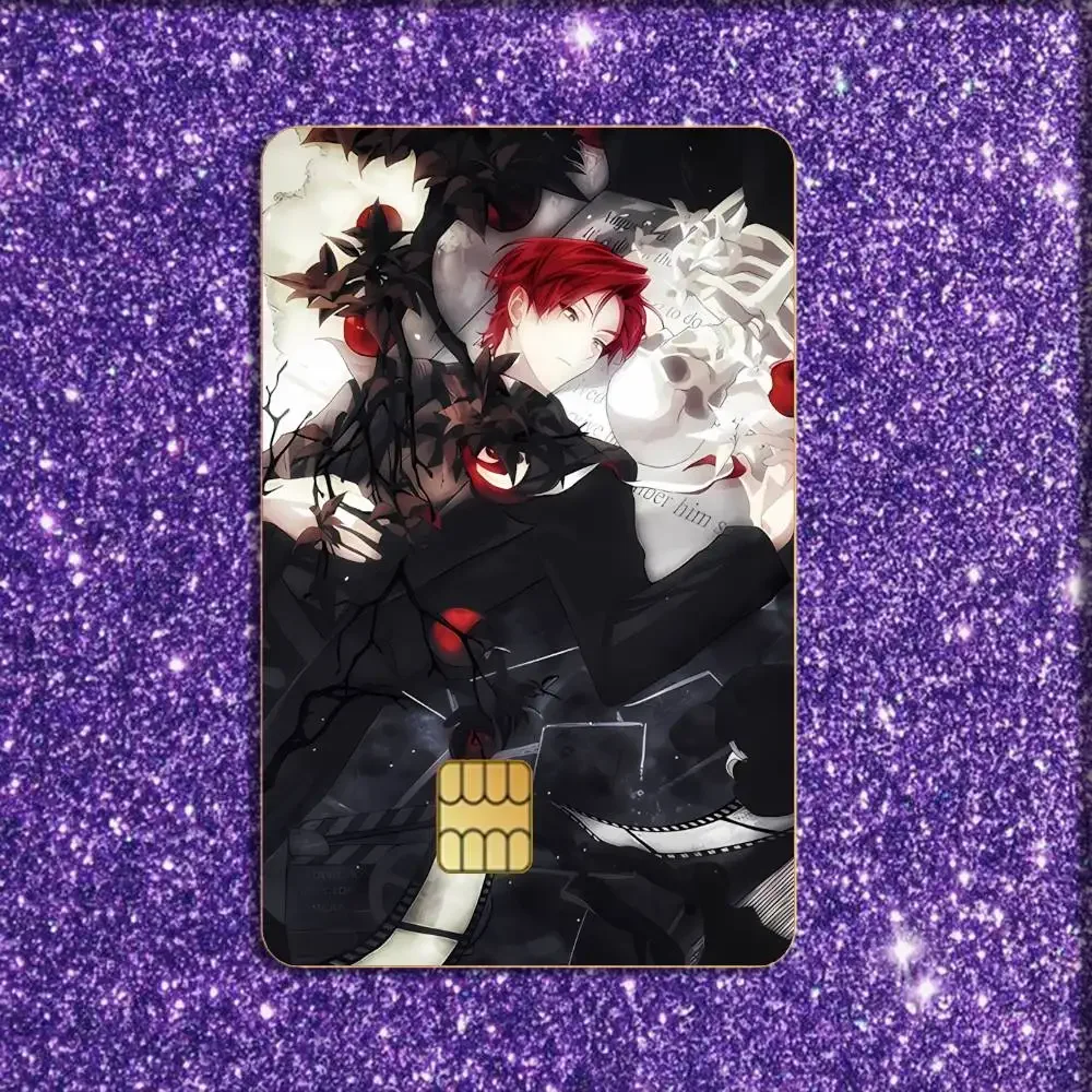 Trash of The C-Comics Count Family Card Stickers For Debit Bank Credit Cards Metro Bus Pass Sticker Decoration Cover
