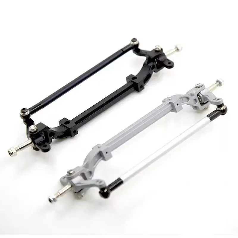 1PC Metal Front Axle with Steering Link for 1/14 Tamiya Tractor Truck RC Car Parts