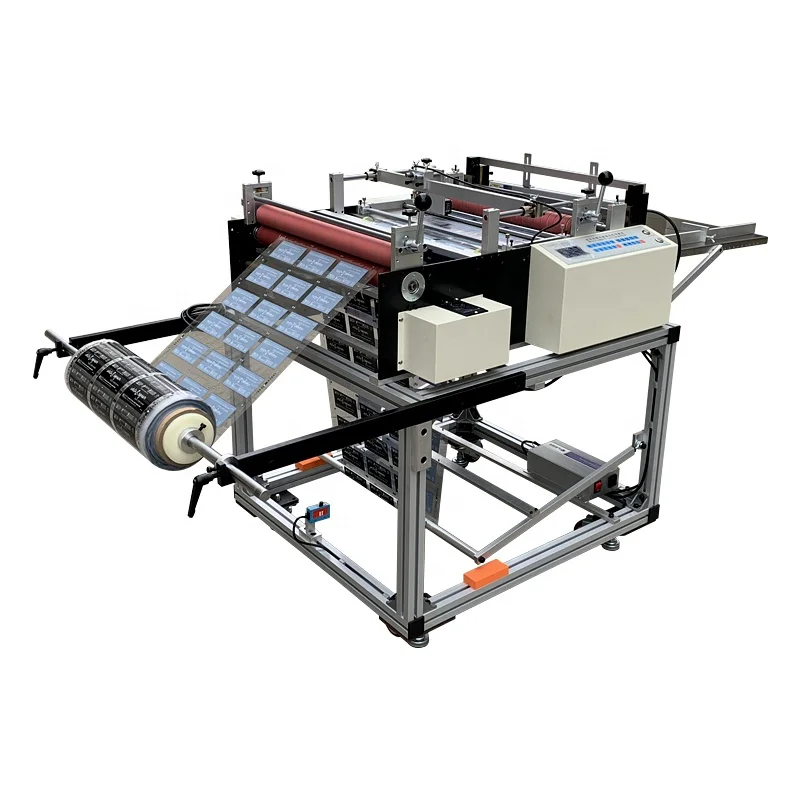 

HD-500ZS Electric Eye Color Positioning Automatic Roll To Sheet Paper Film Cutting Machine With Automatic Unwinding Function