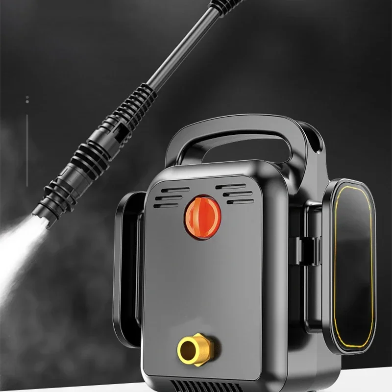 High Pressure Car Wash Gun 250W Rechargeable Lithium Electric Car Wash Gun High Voltage Wireless Electric Car Washer