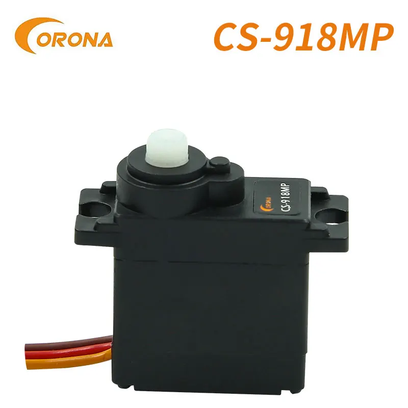 Corona CS918MP 9g Ultra Light Analog Servo 1.8kg High Speed Torque Fit Mini RC Fixed-wing Aircraft DIY Robot Accessories