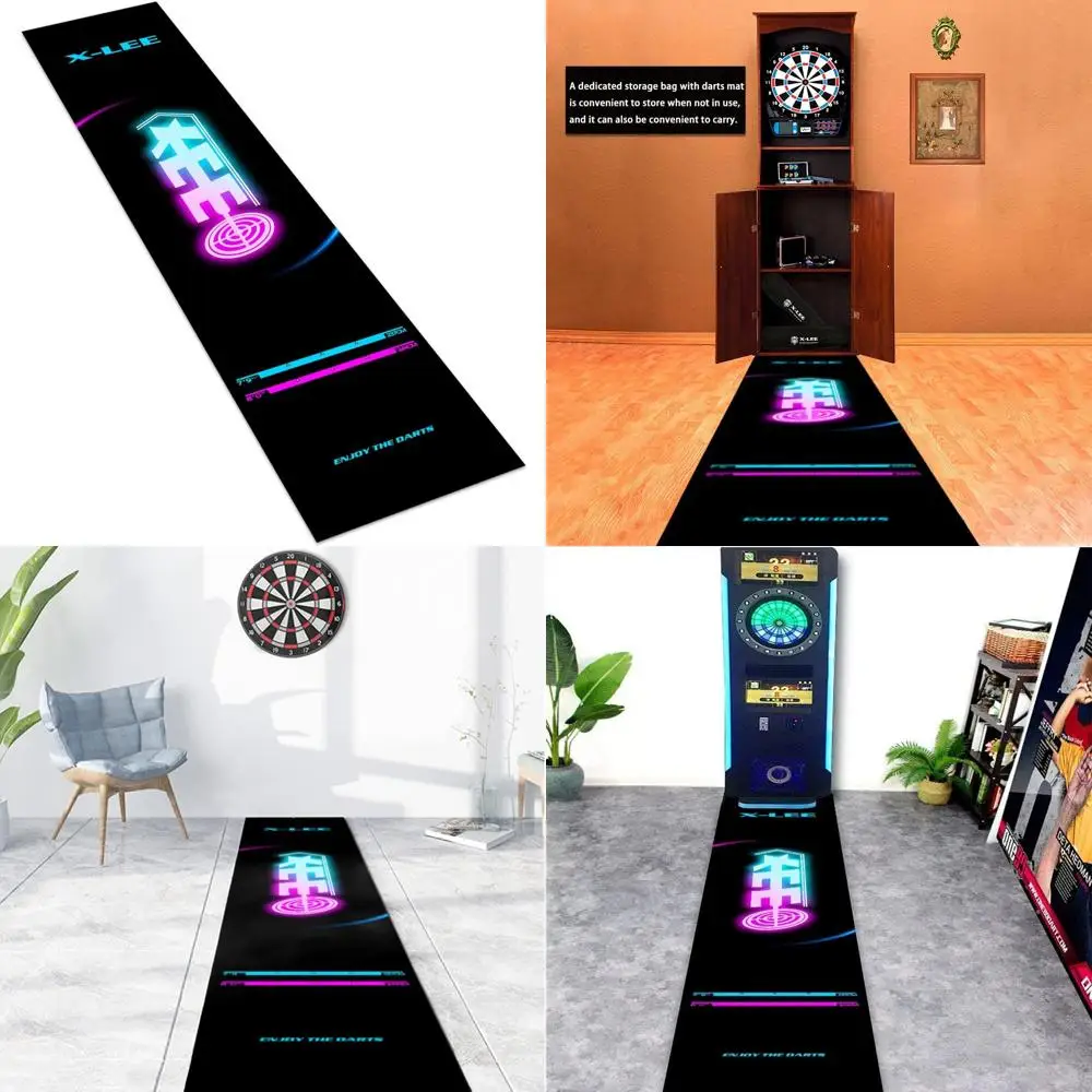 

Противоскользящий коврик для дартса для гладкого и профессионального образа