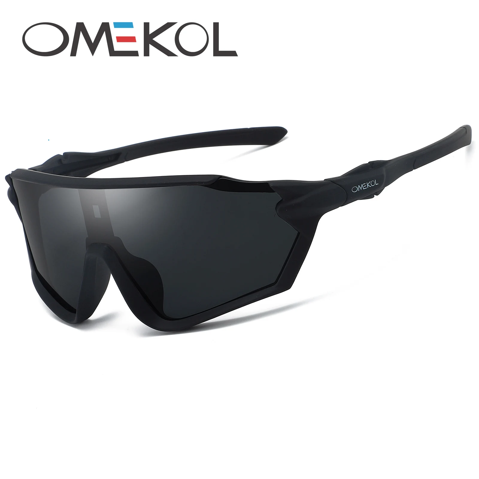 OMEKOL BRAND New Cycling Sunglasses Men Women UV400 Sun Glasses Fishing Goggles Outdoor Baseball Softball Sport Cycling Eyewear