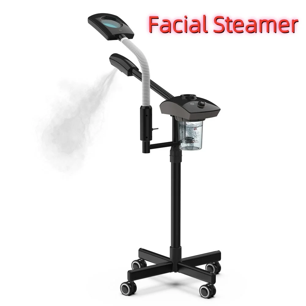 

Facial Steamer with Warm Mist and Humidifier Function for Deep Pore Cleansing Whitening and Skin Moisturizing Home Salon Spa Use