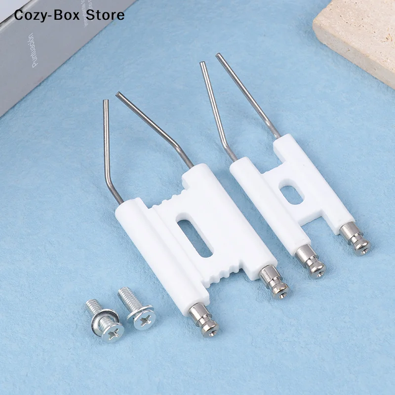 [ZY]Universal H-Type Ignition Electrodes For Oil Burner Ceramic Electrode Ceramic Ignition Double Pin Siamese Ignition Pin[ZY]