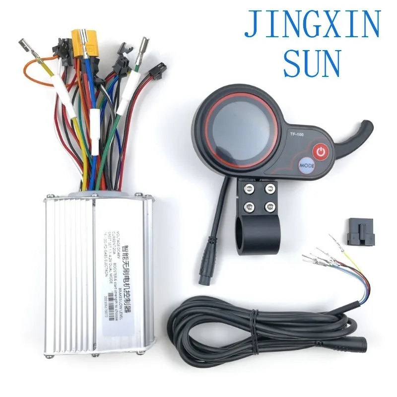 Electric Scooter Controller E-bike Brushless Speed Driver TF-100 LCD