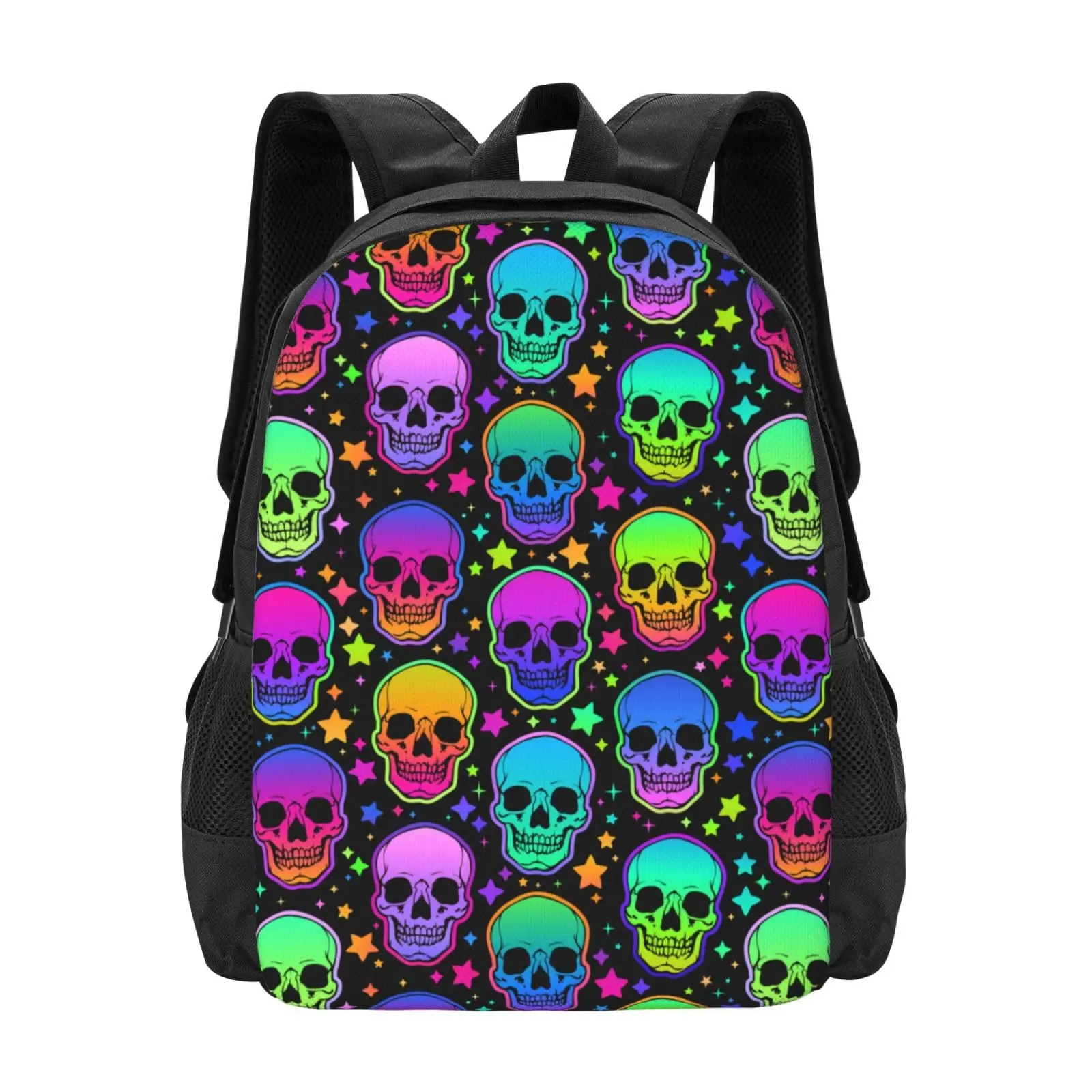 Go Cry in The Walk In Backpack Women Skull Chef Durable Backpacks Polyester Pretty High School Bags Trekking Designer Rucksack