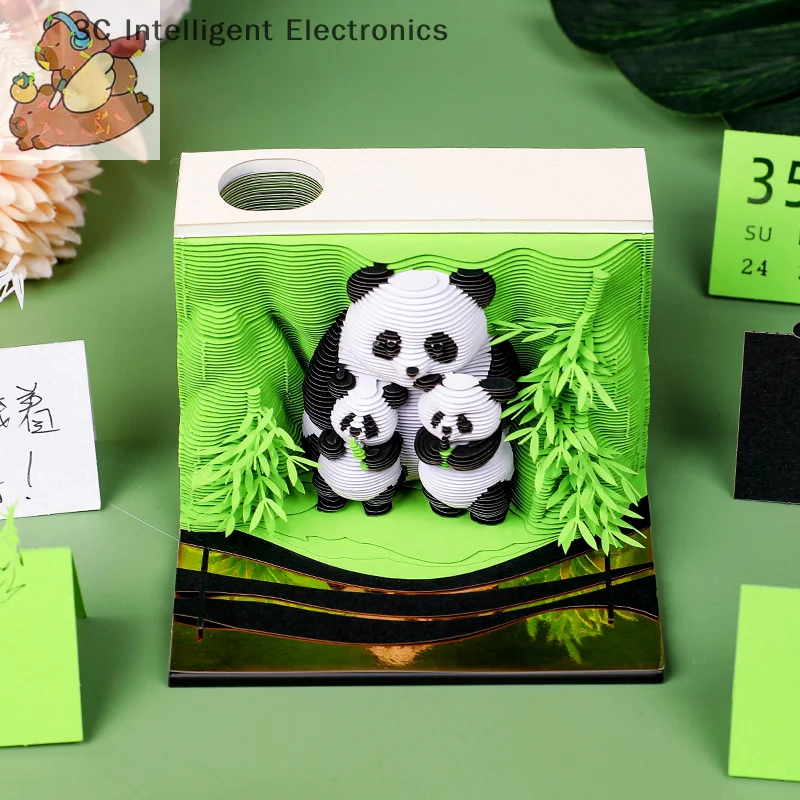 

Creative 2026 Time Piece Art Calendar, Tear-away Memo Pad Desk Accessory, Unique 3D Housewarming Christmas Gift