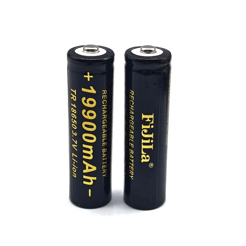 100% brand new 18650 lithium battery torch 18650 rechargeable battery torch + 201 charger 3,7 V