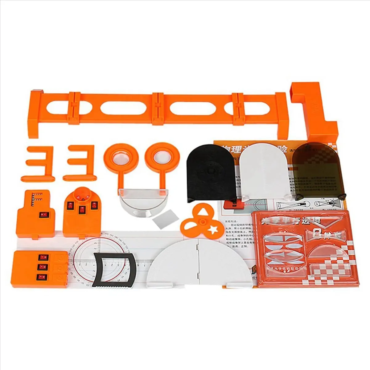 Eco-friendly Physics Lab Equipment Tools Set Physical Optical Teaching Optical Lens Pinhole Imaging Optics Science Experiment
