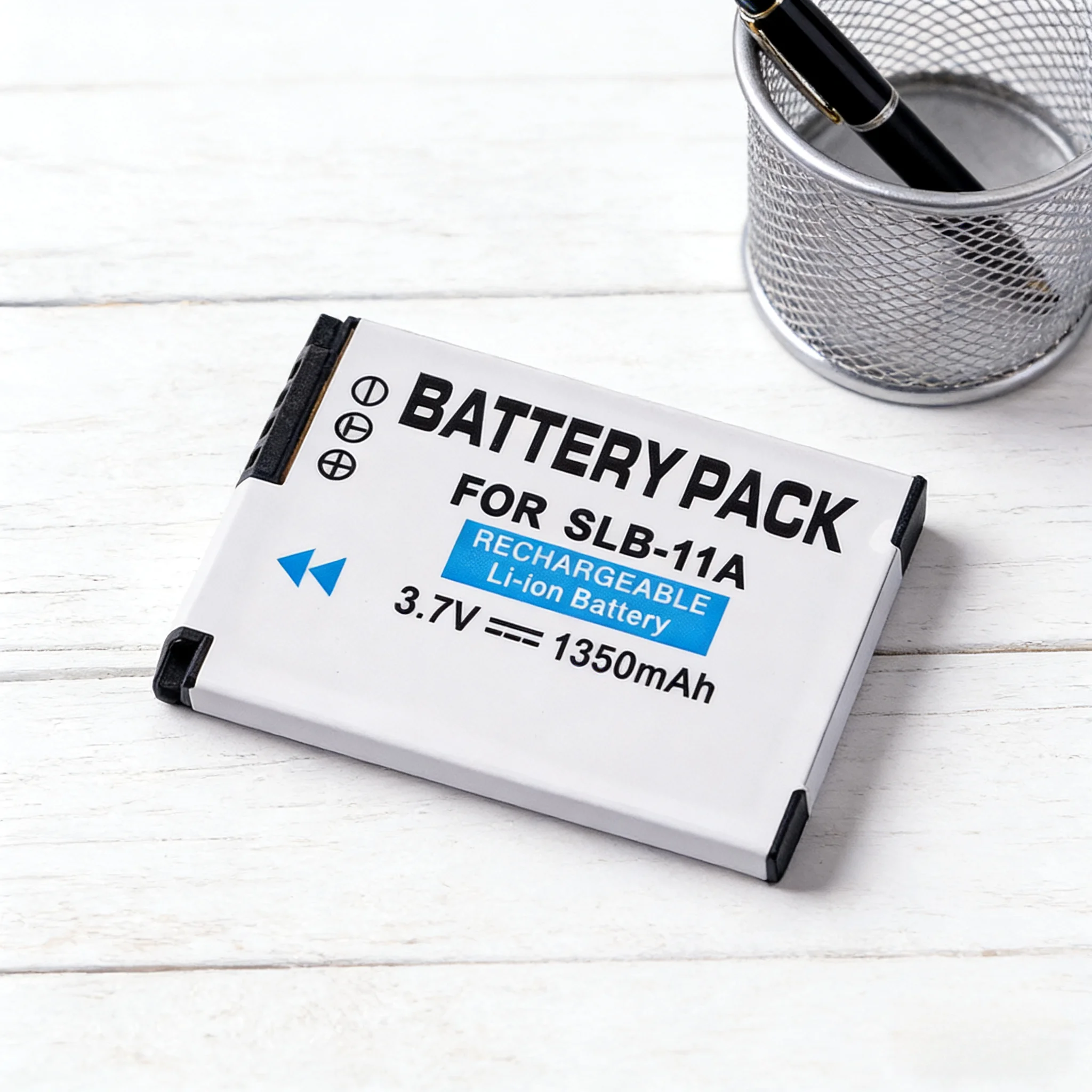 بطارية بديلة 1400 مللي أمبير SLB-10A/SLB-11A لأجهزة سامسونج وكاميرات JVC طاقة ليثيوم أيون متوافقة مع سلسلة Digimax/GR-D