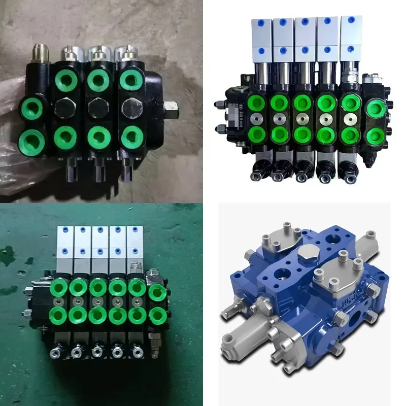New European quality cast iron hydraulic valve multi-direction excavator sanitation truck accessories accessories 1 year