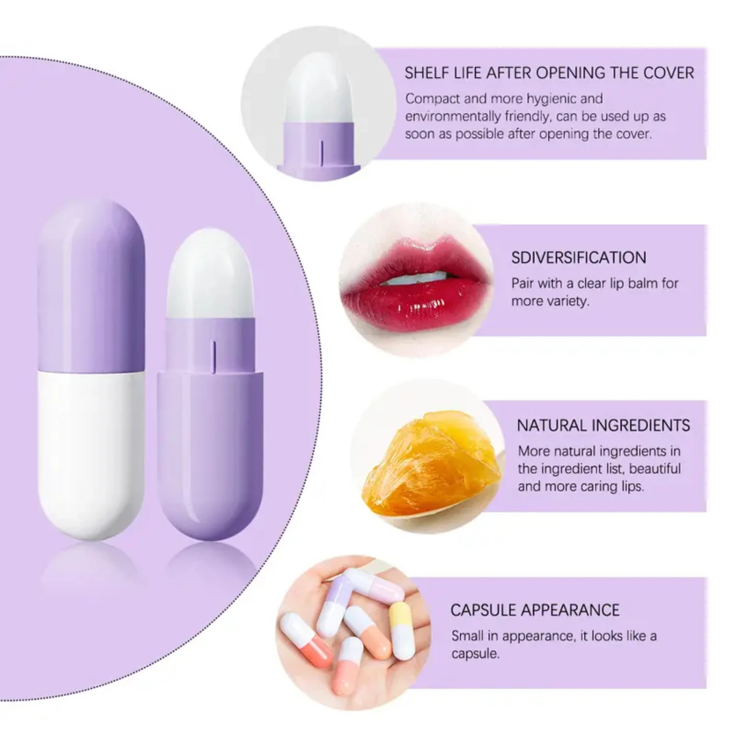 Fluweelachtige mini-capsules lippenstiftset - waterdicht, langdurig, luxe afwerking - miniformaat