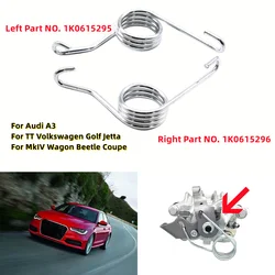 2pcs Rear Brake Caliper Return Spring 1K0615295 1K0615296 Left Right Side Spring For Audi A3 TT Volkswagen Golf Jetta MkIV Wagon