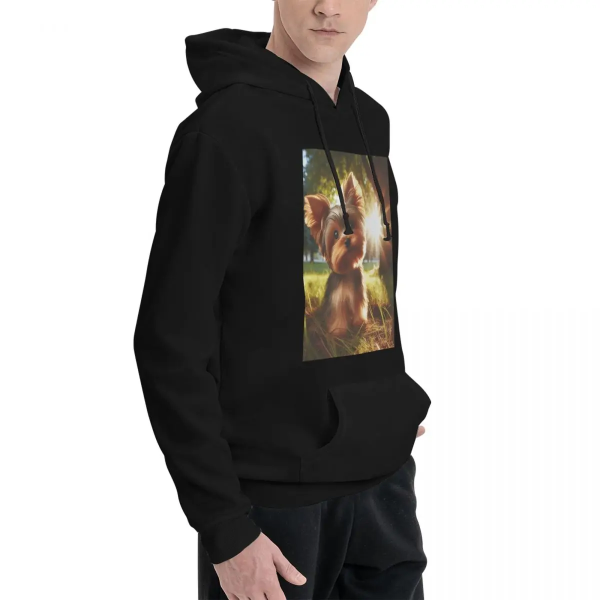 Yorkshire Terrier Dog Yorkie Lover Hoodies Men Women Casual Pullover Sweatshirt Harajuku Long Sleeve Streetwear Autumn Winter