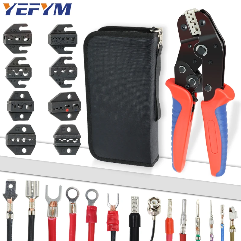 Crimping Pliers SN-48BS With Jaw Package For 2.8 4.8 6.3 VH2.54 3.96 2510/Tube/Insuated Terminals Electrical Clamp Tools