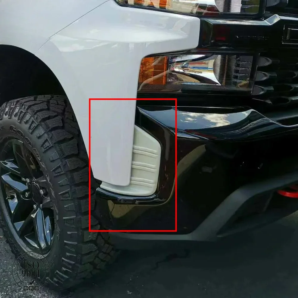 For Chevrolet Silverado 2019 2020 2021 Car Exterior Front Grill Bumper Side Decoration Cover