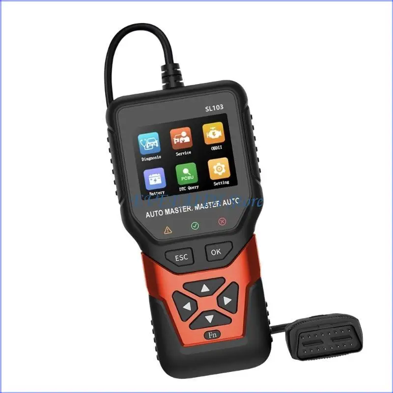 

124B Automotive Engine Code Reader DPF Reset Tool With Live Data Stream For Gas Engines