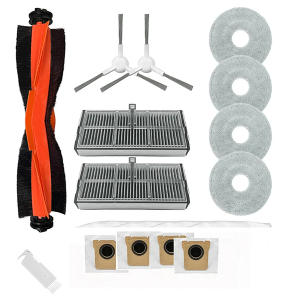 1x ลูกกลิ้ง + แปรง2x ด้าน + ตัวกรอง HEPA 2x + ผ้าถูพื้น4X + ถุงหูรูดคาร์บอนแอคทีฟ4X + แปรงทำความสะอาด1x สำหรับอุปกรณ์เสริม M30S Dreame