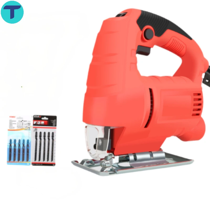 T 700W Electric Jig Saw Max 55mm 6 Variable Speed​ Multi-Function Woodworking Power Tools for PVC Plywood Iron Sheet