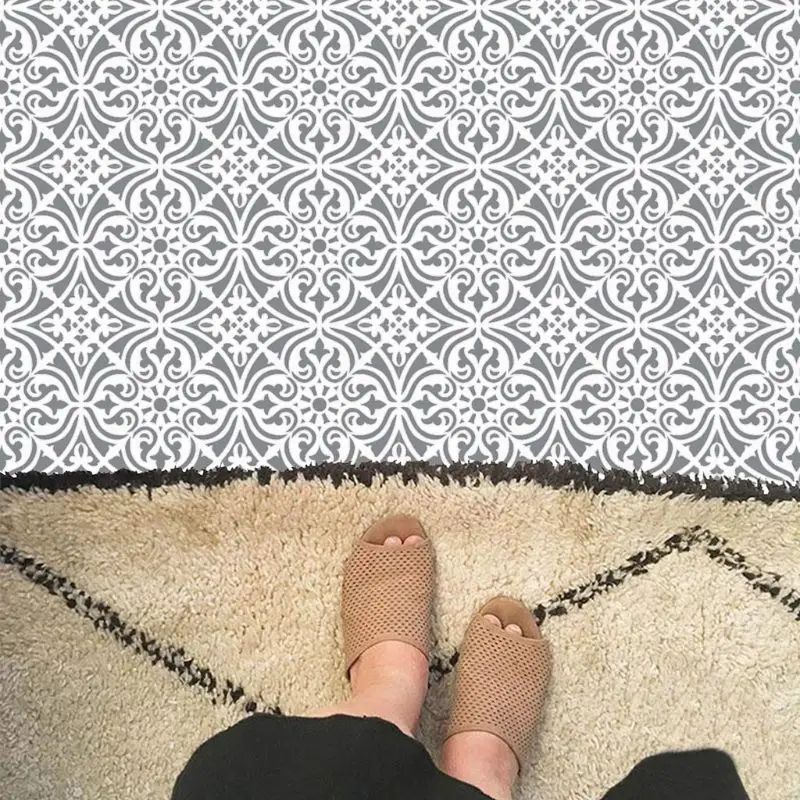 16 шт./компл. трафареты мандалы DIY шаблон для рисования живопись скрапбукинг бумажная карта тиснение альбом декоративное