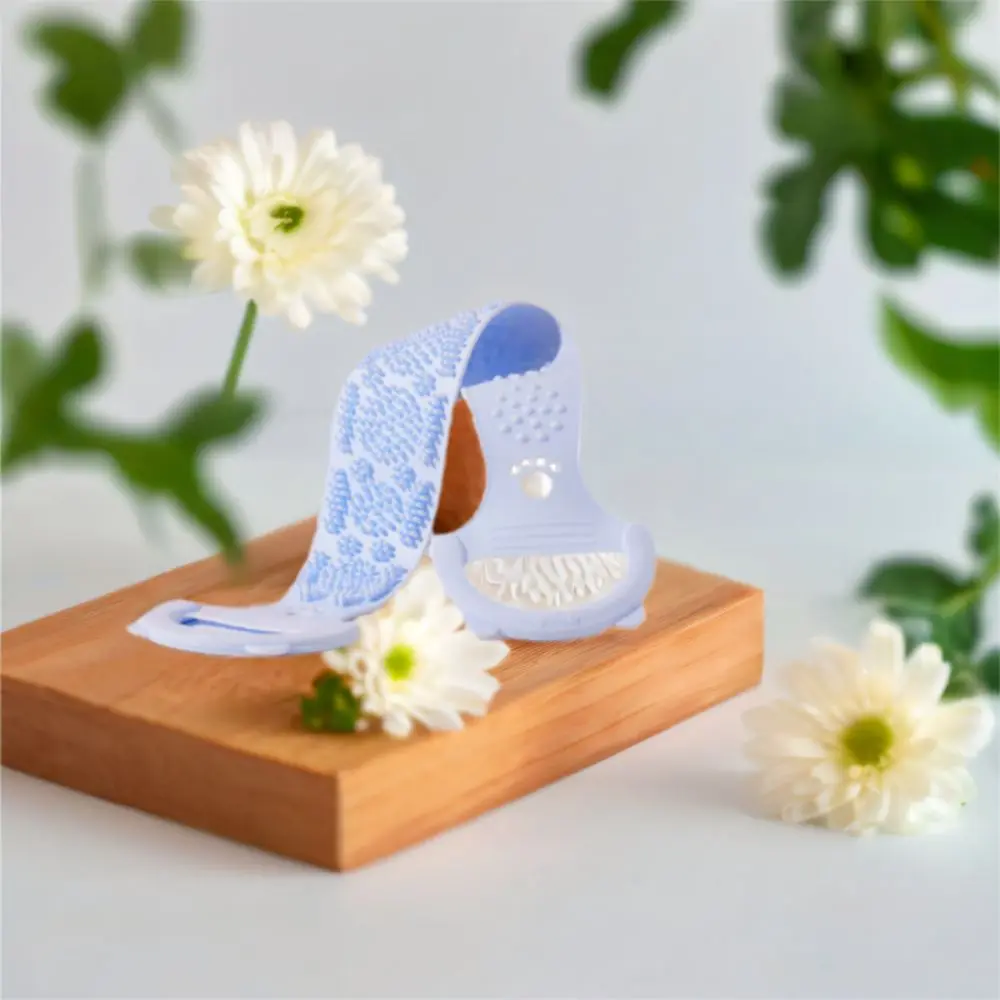 

Long Handle Silicone Body Scrubber Rubbing Design Body Clean Brush Exfoliating Brush Ergonomic Massage Brush Shower Use