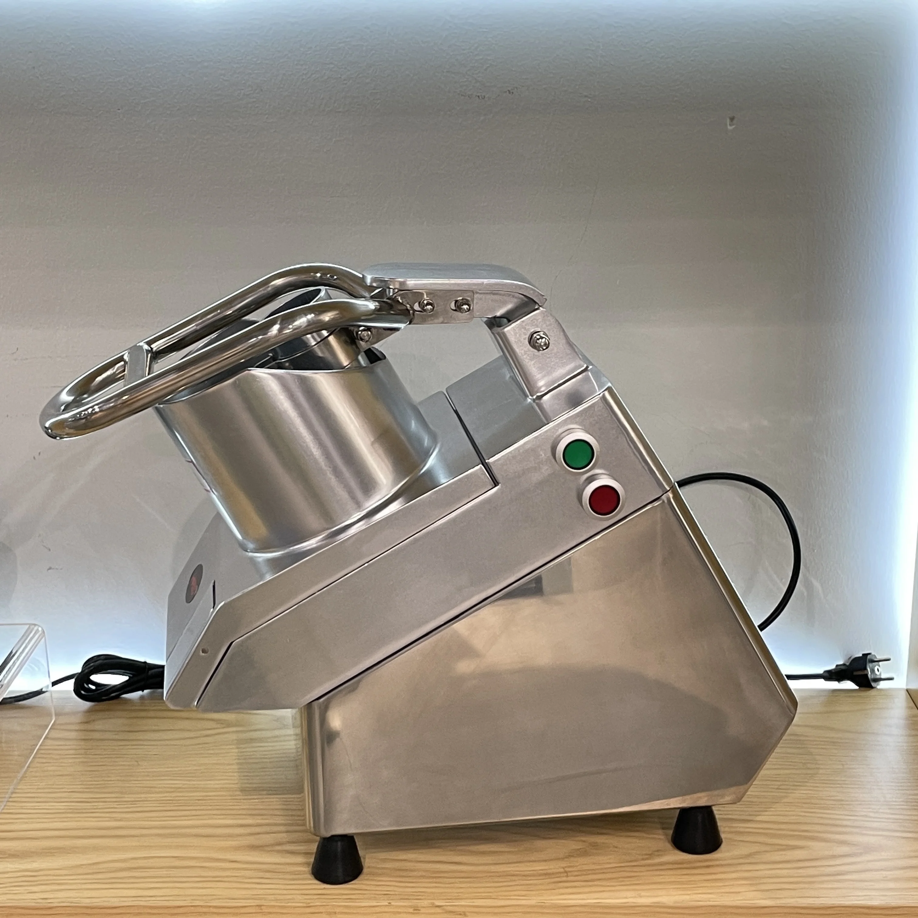 

Горячая распродажа: Коммерческая электрическая машина для нарезки овощей, овощерезка, производство Китай