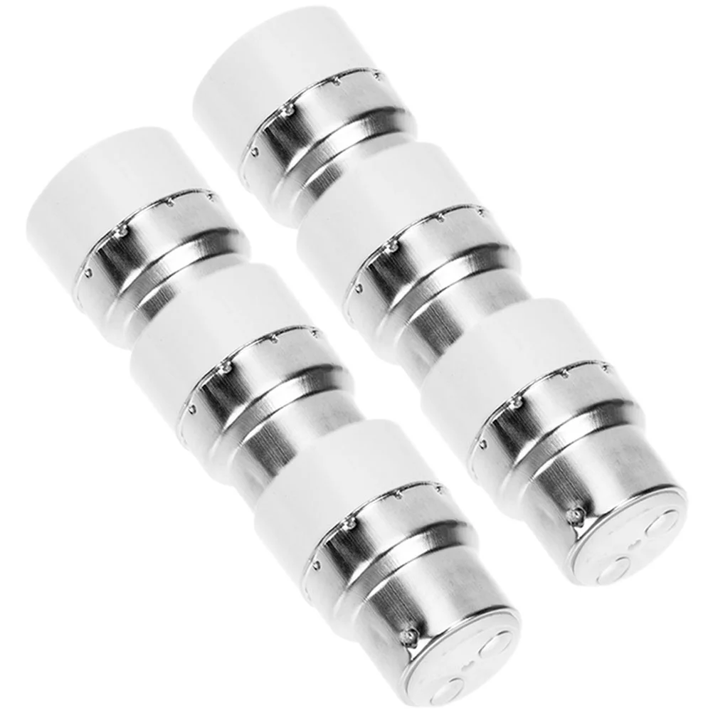 6 Pcs Convert Lamp Head Light Bulb Socket Adapter Replacement Outlet Converter Base B22 to E14 Holder