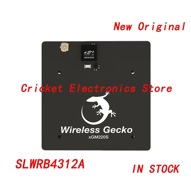 

SLWRB4312A BGM220SC22HNA Wireless Gecko Bluetooth 2.4 GHz +6 dBM, SiP Module Radio Board