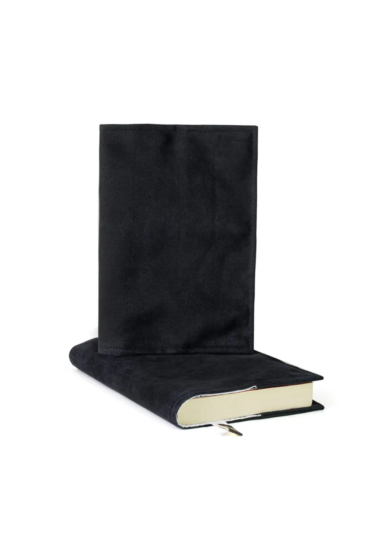 Book Cover Black, Book Protector, Polyester,Easy To Clean Fabric, Special Design, New Trend, You Can Also Gift.