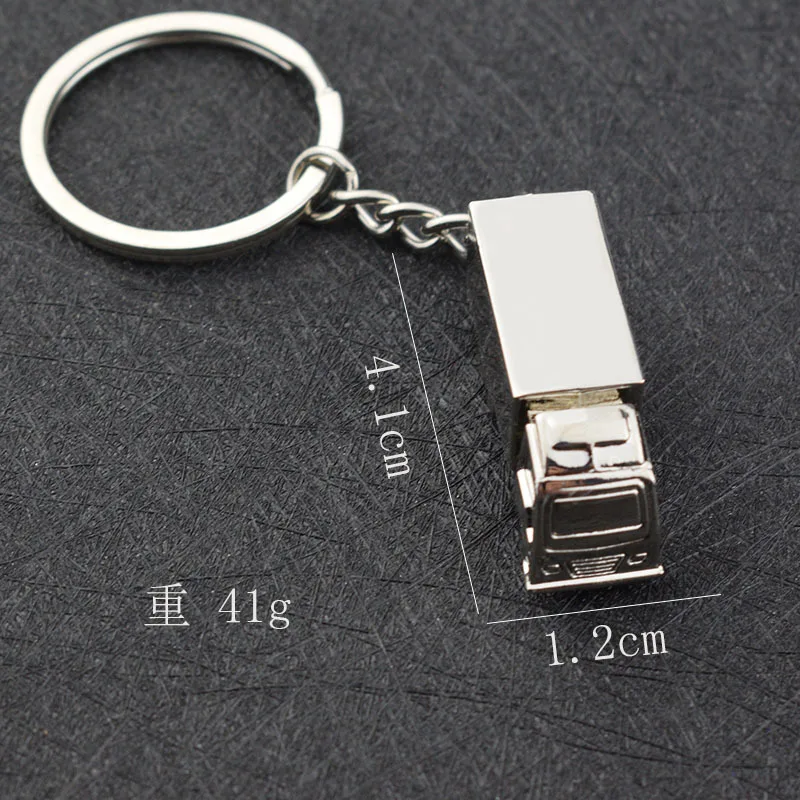 Creative Truck keychain Fashion Truck Style Keychain Car Key Chain Key Ring plant Pendant For Best Gifts