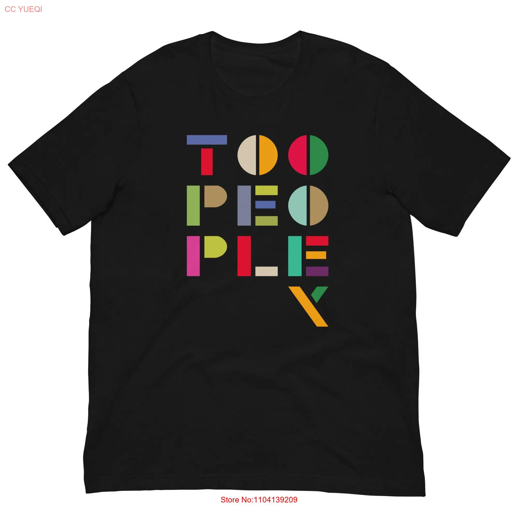 

Funny colorful introvert T Shirt cute and introverts I hate people tee long or short sleeves