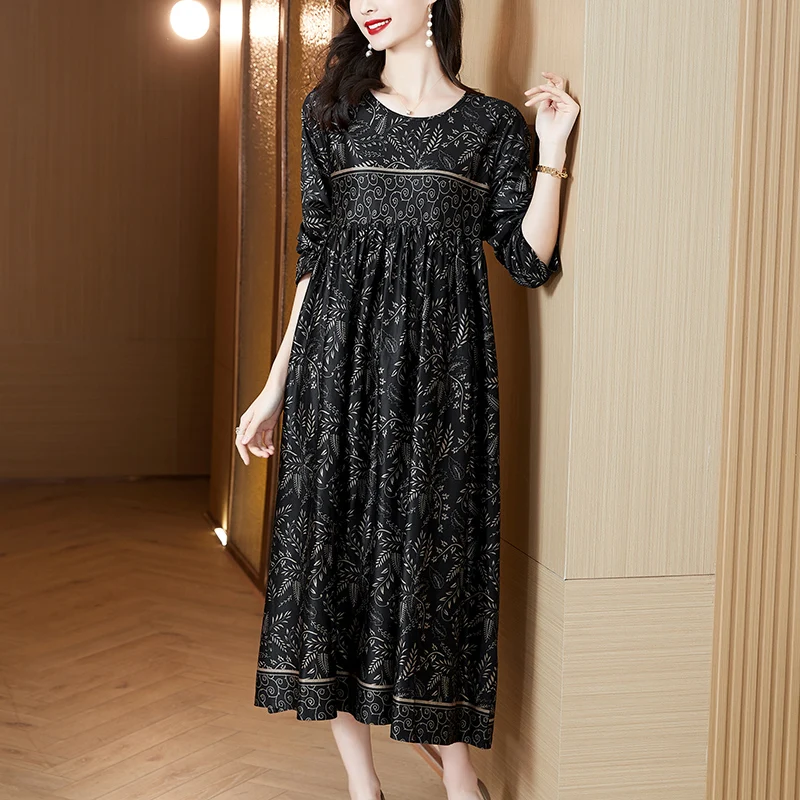 Summer Dress 2024 Woman Silk Floral clothes Dress Elegant Long Beach Vintage Dresses for Women Clothes Vestido - Image 2