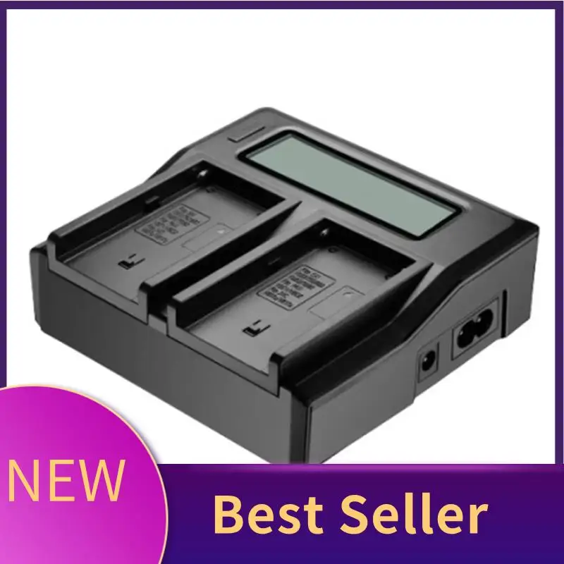 M07K-For Sony NP-F970 NP-F960 NPF960 NP-F770 NP-F750 Camera Battery Fast Charger NP-F960 NP-F950 NP-F770 NP-F750 EU Plug