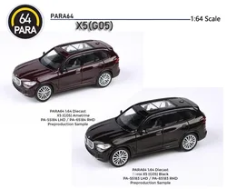 Novos carros modelo 1/64 escala x5 g05 suv 3 polegadas diecast liga carros de brinquedo para coleção