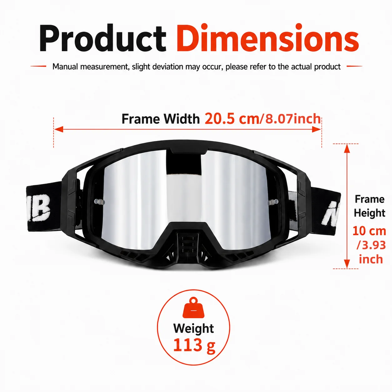 Professional Premium Off‑Road Motocross Goggles, Wind‑Protective Eyewear for MTB, ATV, Skiing, Cycling & Racing