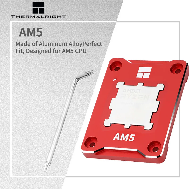 Aluminum Alloy AM5 CPU Bending Correction Fixing Buckle