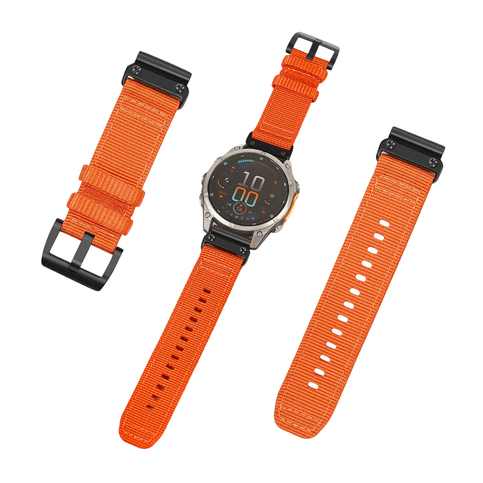 

Сменный ремешок для смарт-часов Garmin Fenix 8 Pro, T-Rex, Ultra 2: широкий спортивный ремешок с быстрым креплением, дышащий