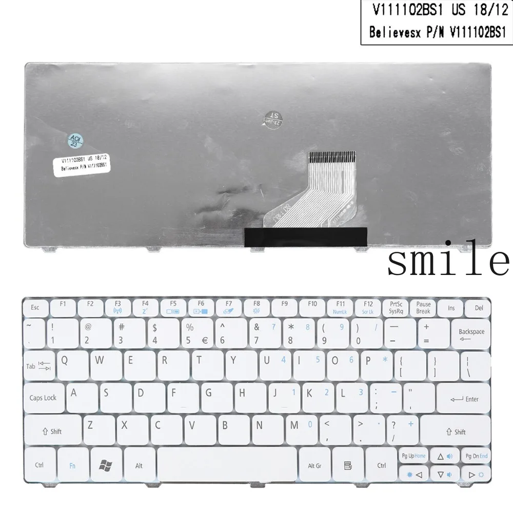 Teclado para ACER ONE D260 521 D255/GATEWAY LT21 BLANCO SX111102AS