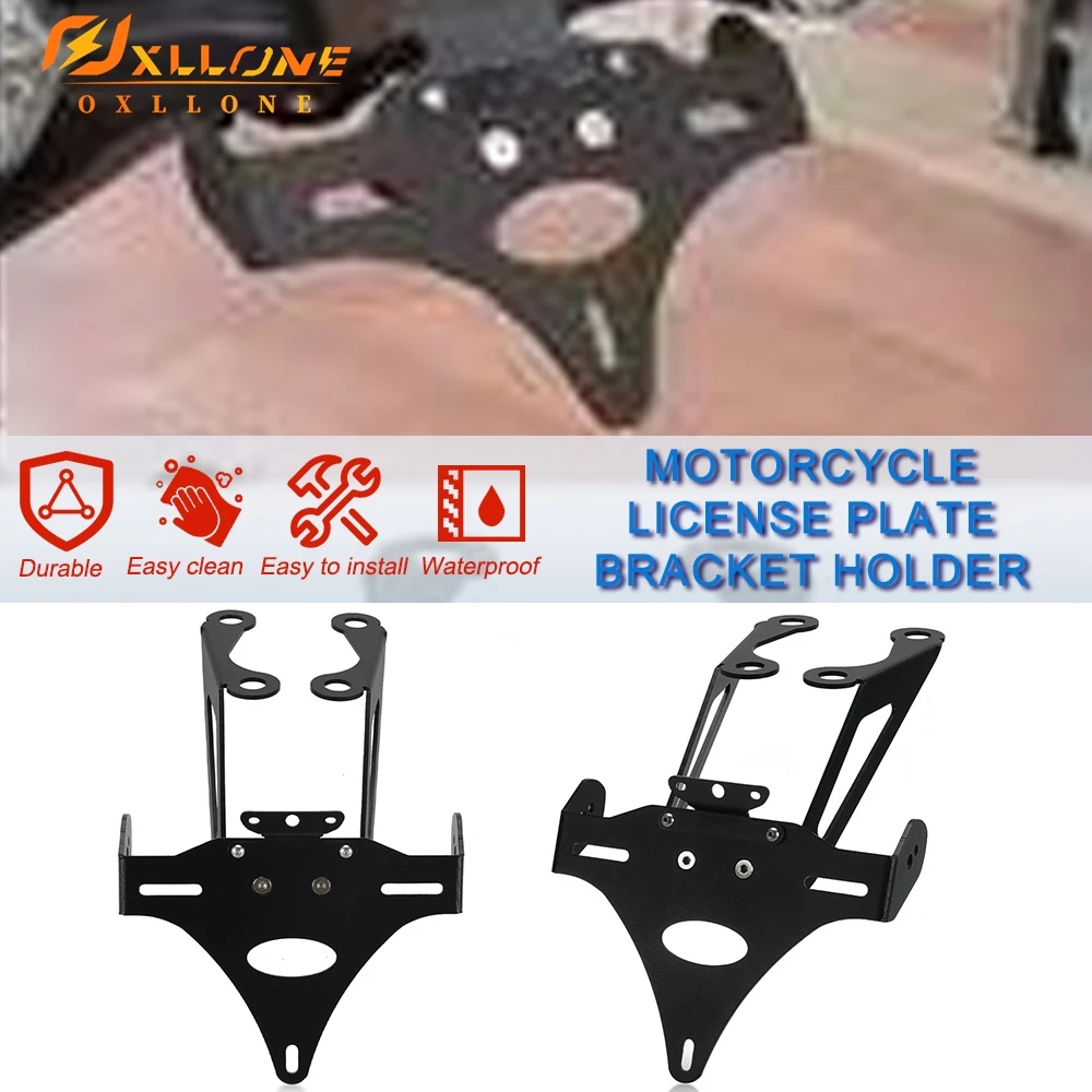 

For DUCATI Monster 797 659 821 1200/R/S Supersport 939 939S 950/S License Plate Holder Bracket Rear Tail Tidy Fender Eliminator